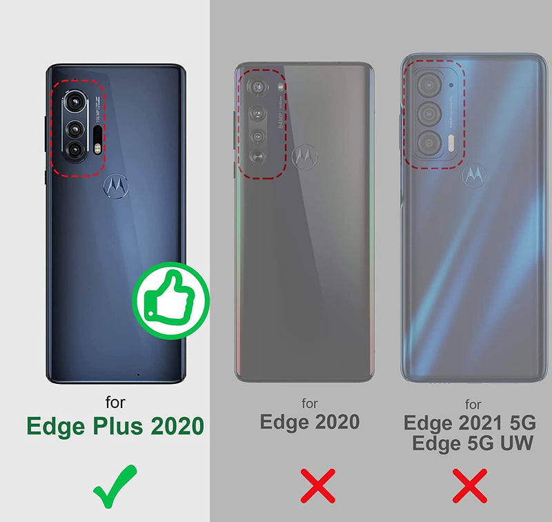 Moto Edge Plus Case Moving Liquid Holographic Kickstand Rose Gold - Gorilla Cases
