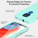 Moto G Play Case Built - in Screen Protector, Shockproof Cover Case Protective Phone Case