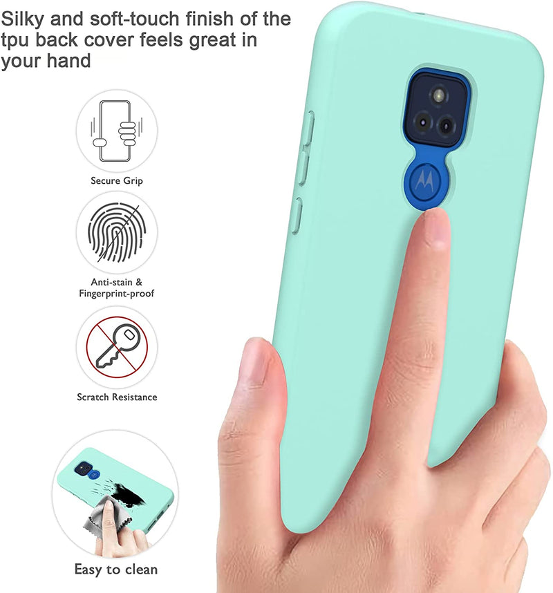 Moto G Play Case Built-in Screen Protector, Shockproof Cover Case Protective Phone Case - Gorilla Cases