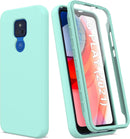 Moto G Play Case Built - in Screen Protector, Shockproof Cover Case Protective Phone Case