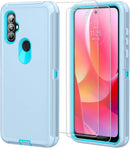 Moto G Power Case HD Screen Protector (2 Packs) Shockproof Dustproof 3 in 1 Durable Case