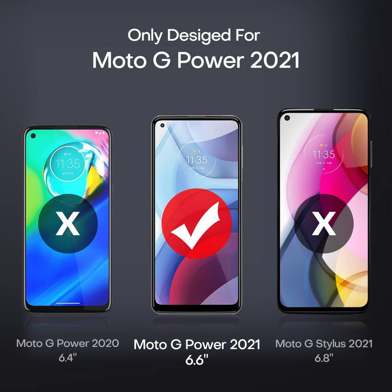 Moto G Power Case with Built Screen Protector Moto G Power Phone Case Black Moto G Power Case with Built Screen Protector Moto G Power Phone Case Black