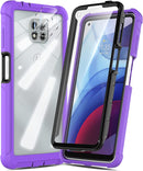 Moto G Power Case with Built Screen Protector Moto G Power Phone Case Black