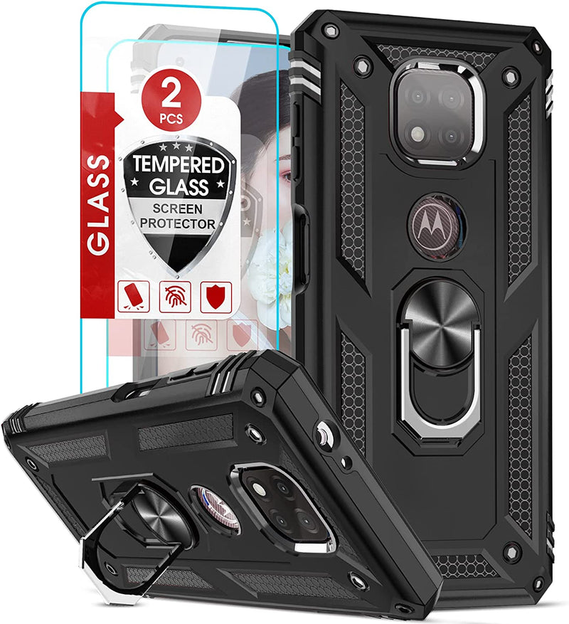 Moto G Power Ring Case | Protective Phone Cover with Ring Kickstand - Gorilla Cases