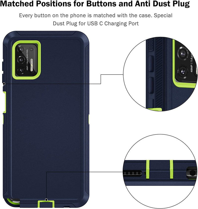 Moto G Stylus Case Heavy Duty Shockproo Moto G Stylus Blue - Gorilla Cases