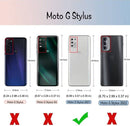 Moto G Stylus Case, Moto G Stylus Case Phone Cover Case Black