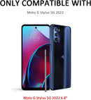 Moto G Stylus Case Sliding Camera Cover Case Moto G Stylus 5G(Rose Gold)