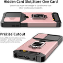 Moto G Stylus Case Sliding Camera Cover Case Moto G Stylus 5G(Rose Gold)