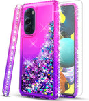 Motorola Edge Plus Case Phone Cover - Teal/Purple