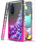 Motorola Edge Plus Case Phone Cover - Teal/Purple