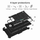 Note 8 Shockproof Armor Holster Belt Clip Rugged Case Black