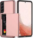 Nvollnoe Samsung S22 Plus Case Slot Wallet Duty Protective Galaxy S22 Plus Case