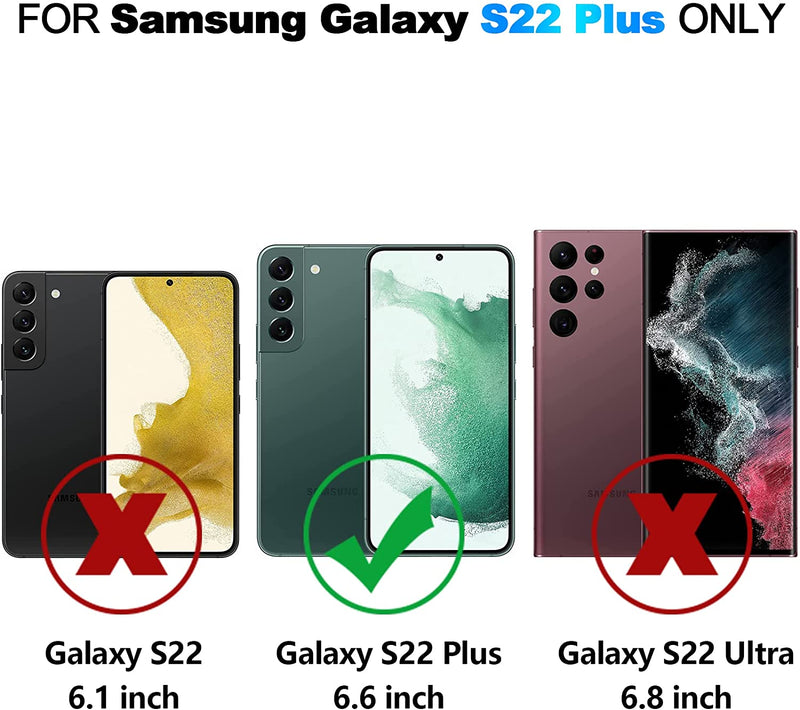 Nvollnoe Samsung S22 Plus Case Slot Wallet Duty Protective Galaxy S22 Plus Case - Gorilla Cases