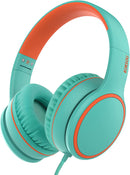 On - Ear Headphones with Microphone Lightweight Folding Stereo