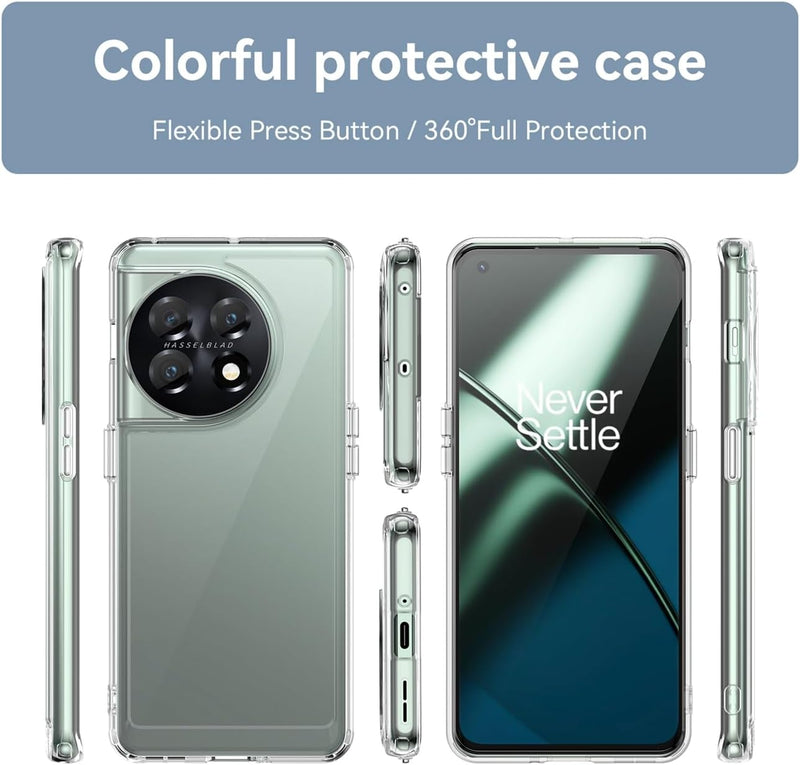 One Plus 11 5G PHB110 Case HD Screen Protector Protective Cover Case - Gorilla Cases