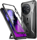 OnePlus 11 5G 6.7" Full - Body Rugged Dual - Layer Shockproof Protective Cover Light Pink