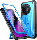 OnePlus 11 5G 6.7" Full - Body Rugged Dual - Layer Shockproof Protective Cover Light Pink