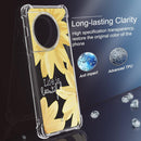 Oneplus 11 5G Case Women Girls Flower Floral 2pcs Screen Protector Phone Cover