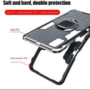 OnePlus 11 Case 2 in 1 Shockproof Defender Kickstand Dual Layer Bumper Hard Back Case Cover Black