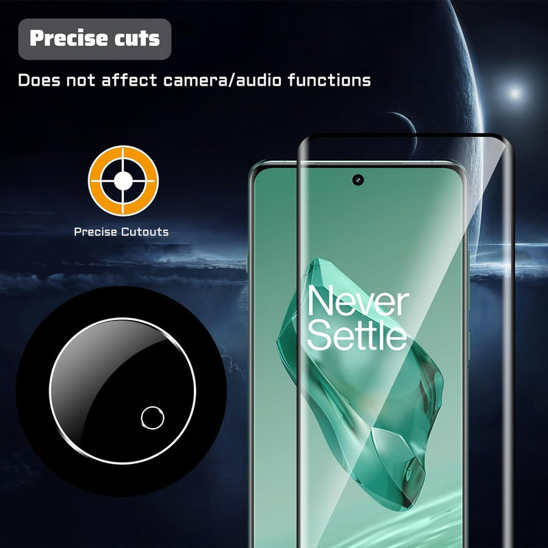 Oneplus 12 Screen Tempered Glass Protector With Camera Lens Protector - Gorilla Cases