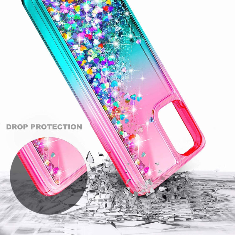 OnePlus 9 Pro Liquid Bling Sparkle Ring Case For Girls - Gorilla Cases