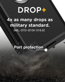 Phone 15 Plus Case Protection Shockproof Military Protective Tough Durable Cover