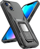 Phone Case iPhone 14 Pro Case 6.1",Support Magnetic Car Mount Protective Cover Blue