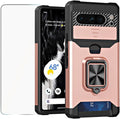 Pixel 8 Pro Wallet Detachable Credit Card Case