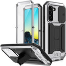 S22 Ultra Metal Kickstand Heavy Duty Military Shockproof Case