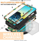 S22 Ultra Metal Kickstand Heavy Duty Military Shockproof Case