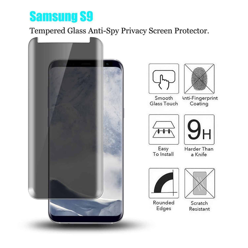 S9 Screen Protector Privacy Glass - S9 Screen Protector - Gorilla Cases