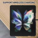 Samsung Galaxy Fold 4 Case, Flower Sunflower Leopard Design Cute Phone Cover