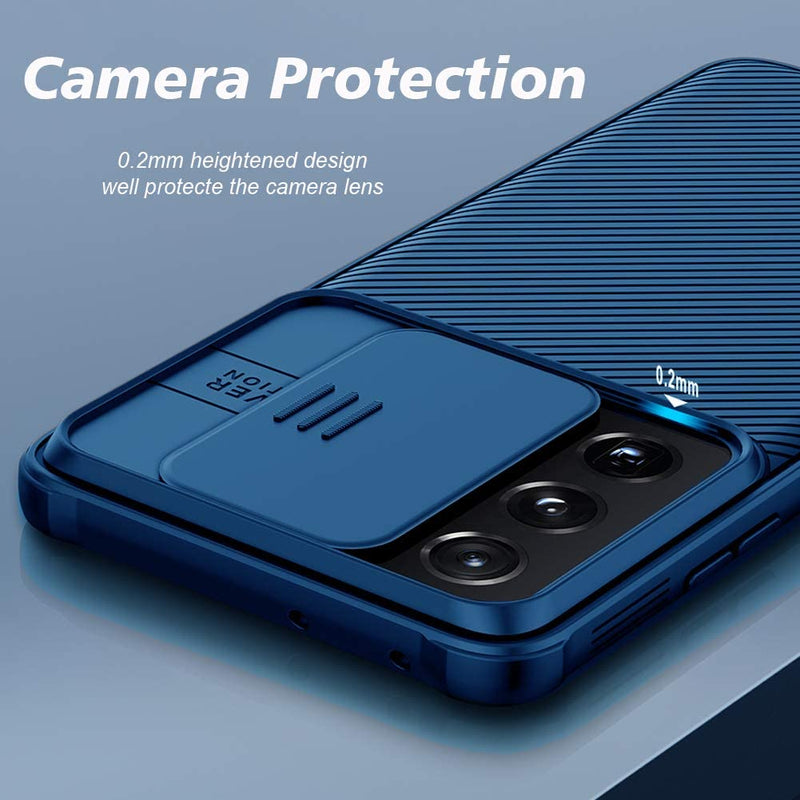 Samsung Galaxy S21 Ultra Camera Cover Camera Protection Case Blue - Gorilla Cases