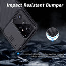 Samsung Galaxy S21 Ultra Case Camera Cover Hard PC Back - Black