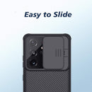 Samsung Galaxy S21 Ultra Case Camera Cover Hard PC Back - Black