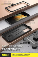 Samsung Galaxy S21 Ultra Full - Body Dual Layer Rugged Holster Kickstand Case