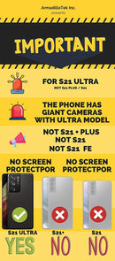 Samsung Galaxy S21 Ultra Military Grade Full - Body Rugged Case