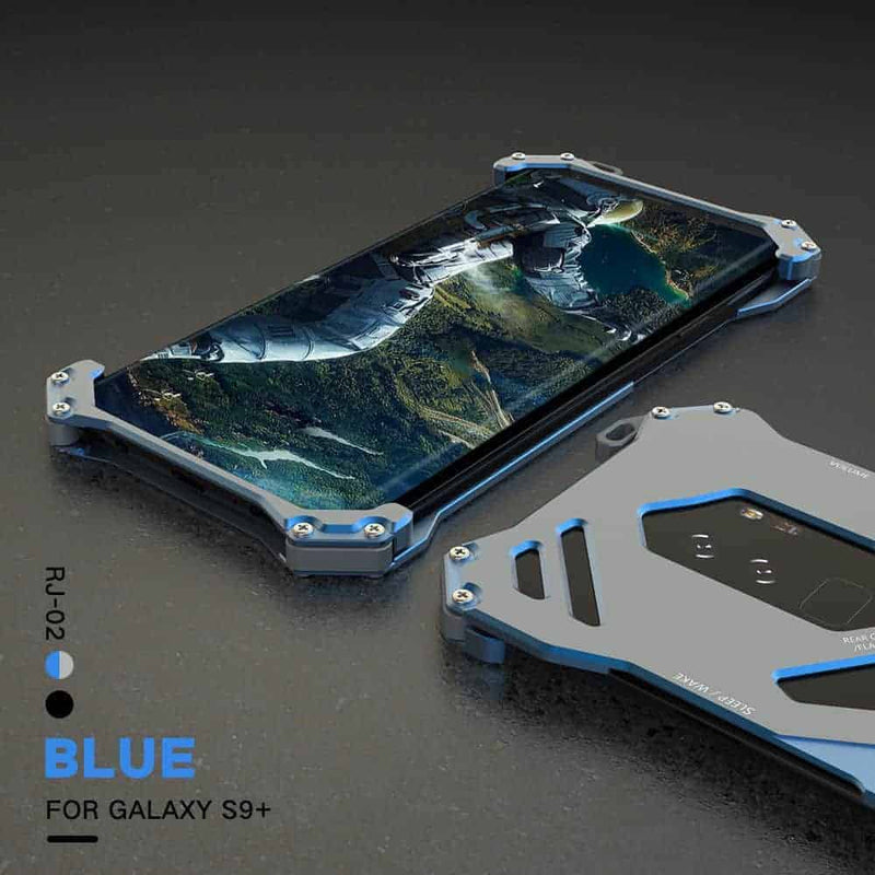Samsung Galaxy S9 Plus Case Slim Aluminum Blue - Gorilla Cases