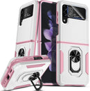 Samsung Galaxy Z Flip 4 Case Camera Lens Protector,Janmitta Black Matte