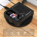 Samsung Galaxy Z Flip 4 Leather Case Phone Case (Black)