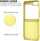 Samsung Galaxy Z Flip 5 Case Phone Case Yellow