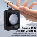 Samsung Galaxy Z Flip 5 with Ring Luxury Soft Rhomboid Protective Cover