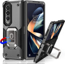 Samsung Galaxy Z Fold 4 Case Heavy Duty Protection Hard PC Case Black