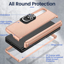 Samsung Galaxy Z Fold 4 Case Hinge Protection & Screen Protector 4 5G - Rose Gold