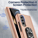 Samsung Galaxy Z Fold 4 Case Hinge Protection & Screen Protector 4 5G - Rose Gold