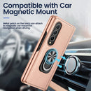Samsung Galaxy Z Fold 4 Case Hinge Protection & Screen Protector 4 5G - Rose Gold