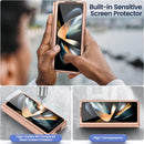 Samsung Galaxy Z Fold 4 Case Hinge Protection & Screen Protector 4 5G - Rose Gold