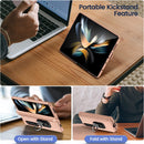 Samsung Galaxy Z Fold 4 Case Hinge Protection & Screen Protector 4 5G - Rose Gold