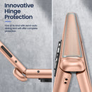 Samsung Galaxy Z Fold 4 Case Hinge Protection & Screen Protector 4 5G - Rose Gold