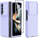 Samsung Galaxy Z Fold 4 Case, Z Fold 4 Case Slide Camera Cover Black